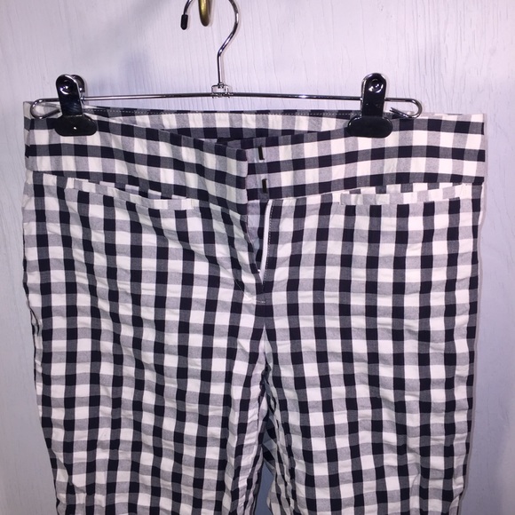 Ann Taylor | Pants & Jumpsuits | Ann Taylor Zoe Cropped Checkered ...